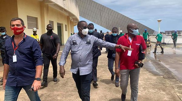 Stade Général Lansana Conté de Nongo : Le relooking, un défi haut de gamme pour Mamadou  Antonio Souaré