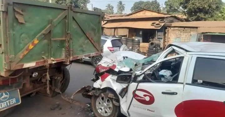 Accident à Tombolia : Bilan provisoire un mort et un blessé