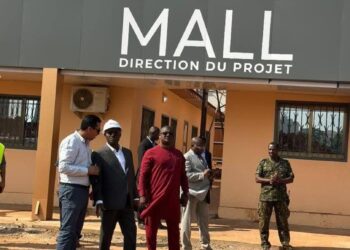 Guinée : Kerfalla Camara KPC a visité plusieurs chantiers de son Groupe Guicopres ce lundi