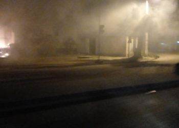 N’zérékoré 23h06 : Finale mortelle, le commissariat d&rsquo;appui incendié par des jeunes en colère