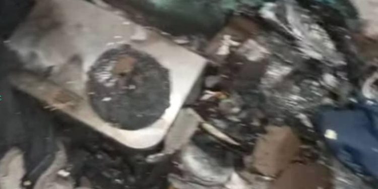 Incendie à Kindia/Sarakoléah : une maison détruite 