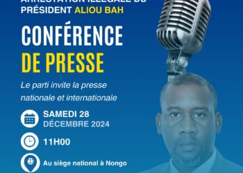 Le parti MoDeL devant la presse ce samedi à 11h