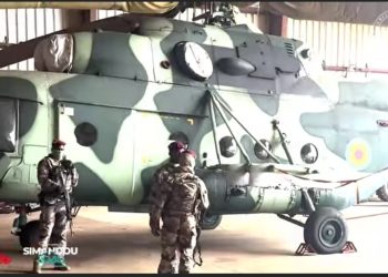 Défense : Renforcement de la défense nationale, le Général Mamadi Doumbouya réceptionne des hélicoptères Mi-17