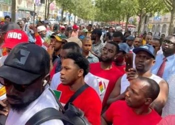 Les Forces Vives de Guinée en France manifestent leur colère le 28 décembre