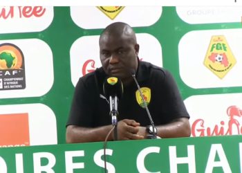 CHAN/Guinée-Guinée-Bissau : Souleymane Camara Abedi met l&rsquo;accent sur l&rsquo;honneur du pays et la nécessité de gagner
