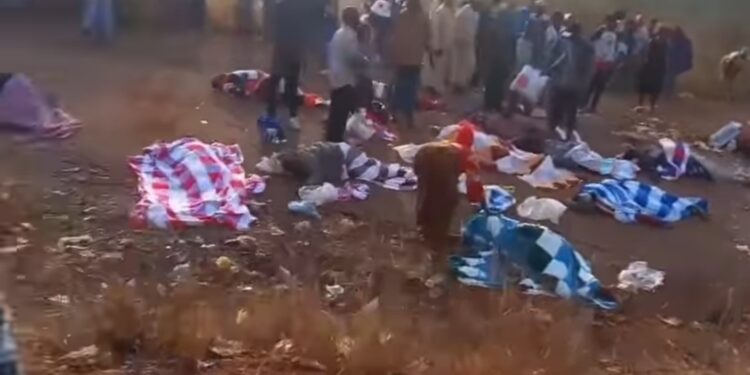 Accident mortel à Linsan : Bilan provisoire 7 morts et plusieurs blessés