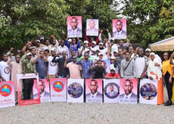 Guinée :  Le MoDeL intensifie la mobilisation avec un sit-in pour exiger la libération d’Aliou Bah