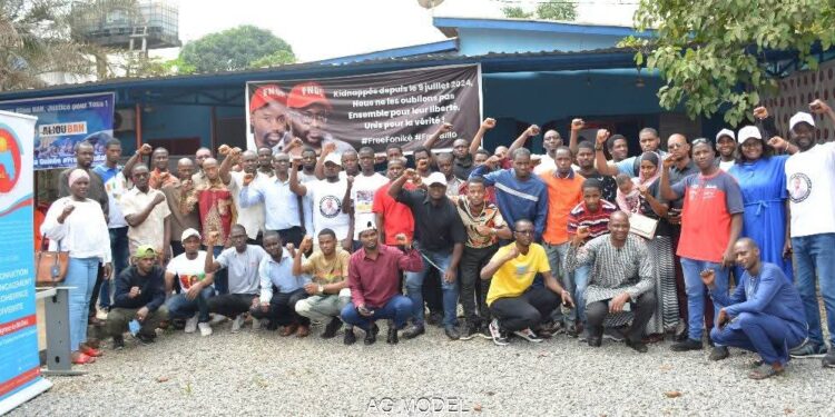 Sit-in du MoDeL : Une mobilisation pour la libération d&rsquo;Aliou Bah le samedi 25 janvier 2025