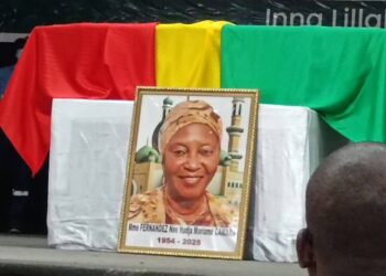 Hommage à Mariama SOGUIPAH : Un adieu émouvant à une figure emblématique de la Guinée ce lundi 