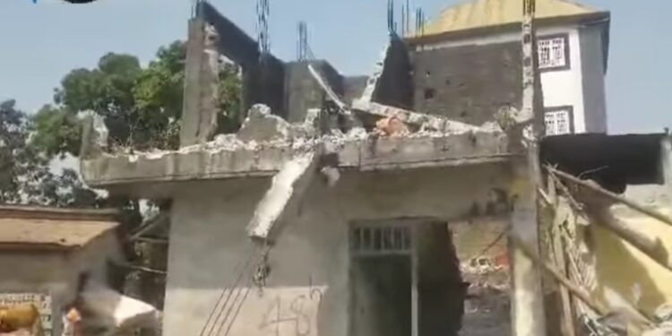Conakry : L&rsquo;opération de démolition des zones criminogènes se poursuit avec l&rsquo;étape du marché Foulamadina