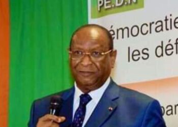 Le président Lansana Kouyaté s&rsquo;exprime sur l&rsquo;élection gabonaise : « Mes encouragements à l’équipe de la transition gabonaise »