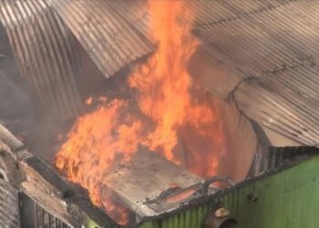 Conakry : Un incendie maîtrisé de justesse à la Banque Primaire Yètè Maly à Kipé