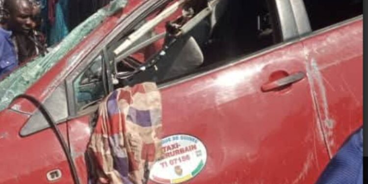 Accident de route à Kindia : Un mort et deux blessés 