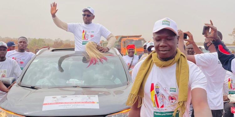 Mandiana en effervescence : Sekouba Diack Diakité appelle à l&rsquo;unité et à la paix pour une transition réussie