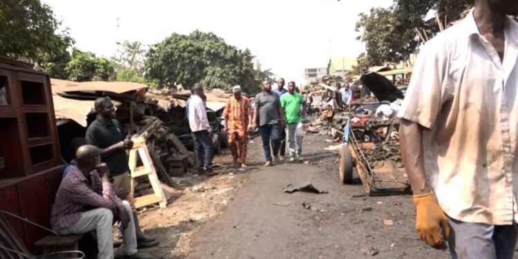 Déguerpissement des occupants Illégaux à Conakry : l&rsquo;étape sig madina-casse-gare et avaria lancée