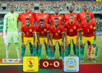 La Guinée accrochée à domicile par la Somalie dans les éliminatoires de la coupe du monde 2026