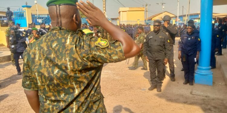 Le Directeur Général de la Police Nationale à N&rsquo;zérékoré