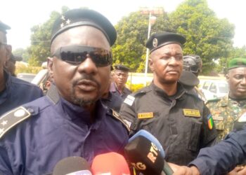 Le DG de la police Général Djeneba Sory Camara à Kankan : un appel à la rigueur et à la responsabilité dans la Police