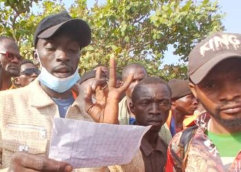 Grève des employés de Henan Chine en Haute Guinée : Protestation pour de meilleures conditions de travail et salaires réguliers