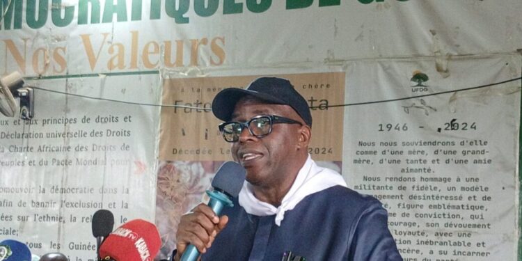 UFDG : Docteur Fodé Oussou met en garde les cadres frondeurs