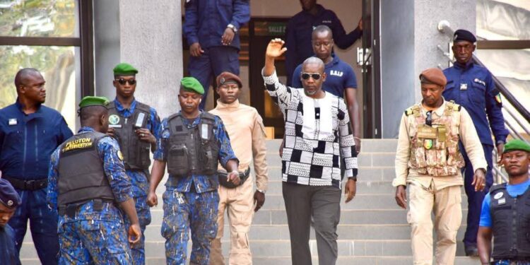 Cour d’appel de Conakry : Aliou Bah condamné à 2 ans de prison ferme