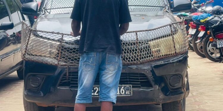 Dixinn : un trafiquant de drogue présumé arrêté avec un kilo de haschich