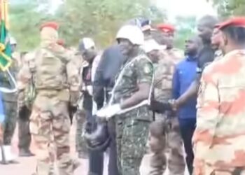 Tabaski 2025: le President Mamadi est arrivé à Kankan