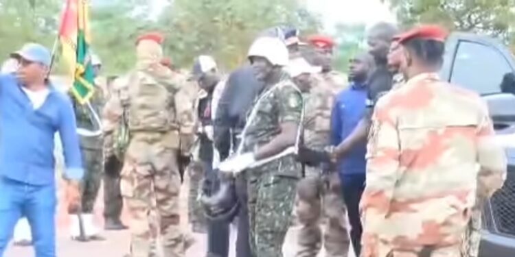 Tabaski 2025: le President Mamadi est arrivé à Kankan