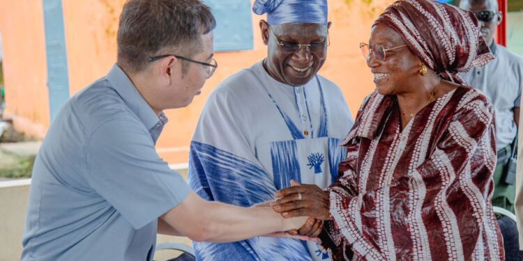 Taouyah: La société minière AGB2A-GIC et Sinohydro apportent un souffle de solidarité