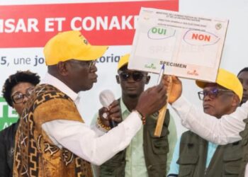Référendum du 21 septembre : « Je pense que mon rêve trouve son expression dans certains articles de cette nouvelle constitution », dixit Ahmed Kanté à Mamou
