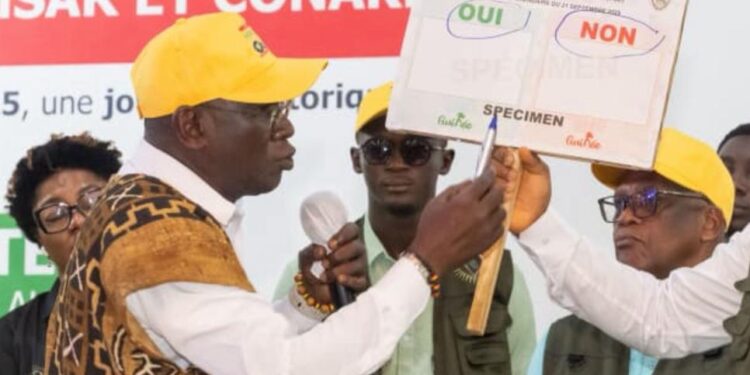 Référendum du 21 septembre : « Je pense que mon rêve trouve son expression dans certains articles de cette nouvelle constitution », dixit Ahmed Kanté à Mamou