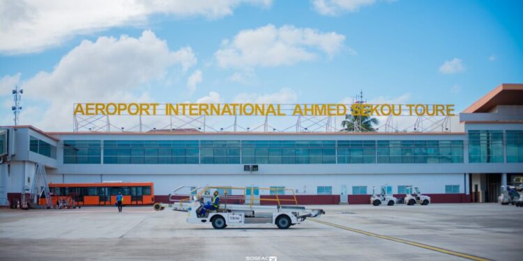 Inauguration de la première phase de l’aéroport Ahmed Sékou Touré reportée à une date ultérieure