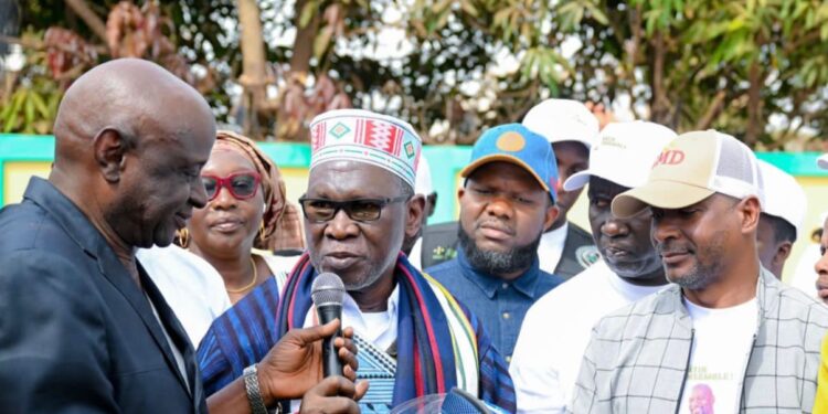 Campagne GMD à Labé : Ahmed Kanté renforce le directoire préfectoral avec un important appui logistique et financier