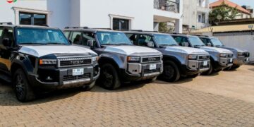 AGB2A-GIC renforce ses capacités avec la remise de cinq véhicules Prado à ses directeurs